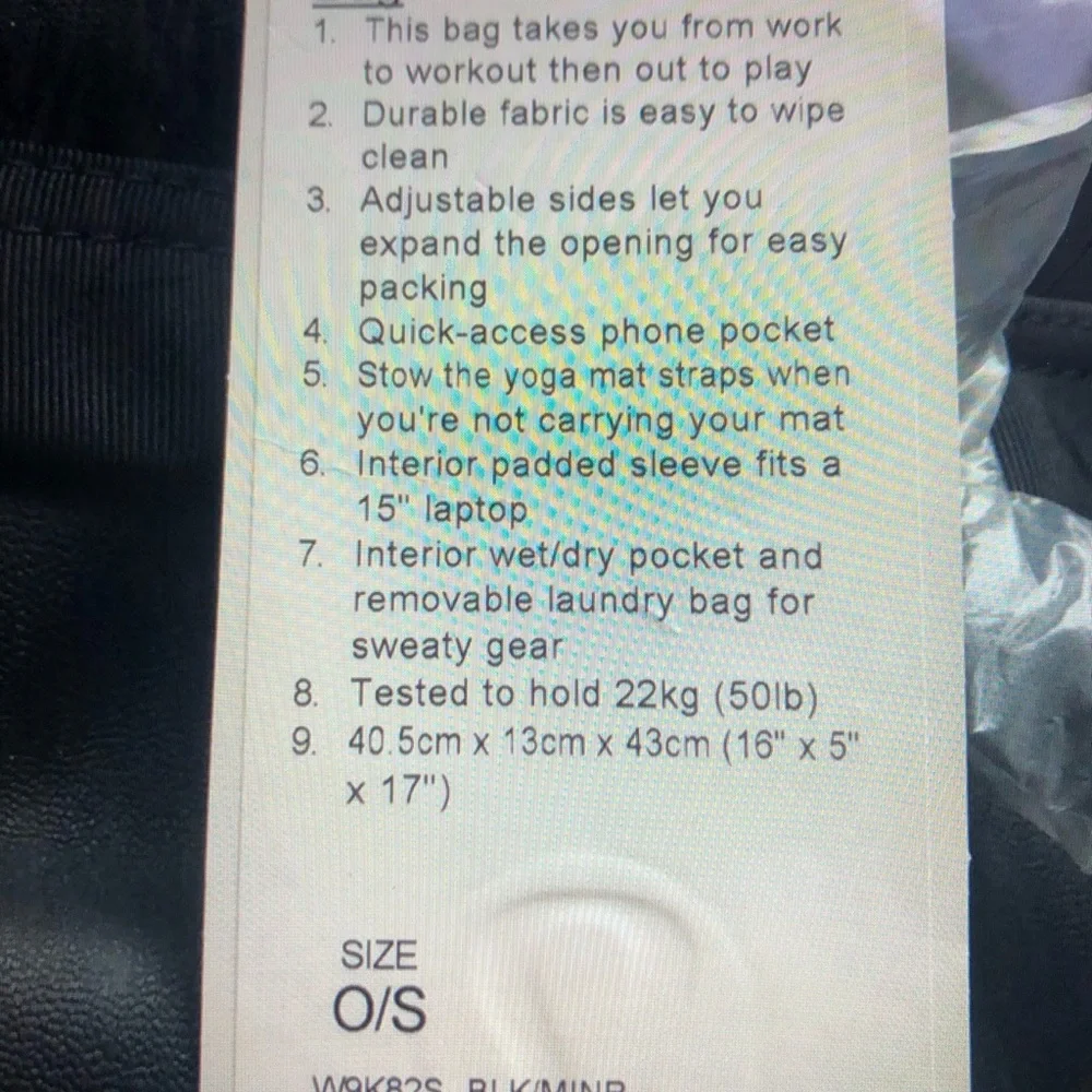 🌺HP🌺 Lululemon Follow Your Bliss Tote - Picture 6 of 8